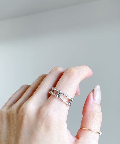 chain ring【silver925PT】