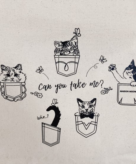 take me トートバッグ