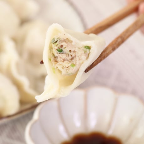【販売終了】李家の肉餃子(紅白)【冷凍生餃子】