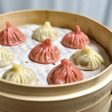 【販売終了】李家の小籠包(紅白)【冷凍生小籠包】