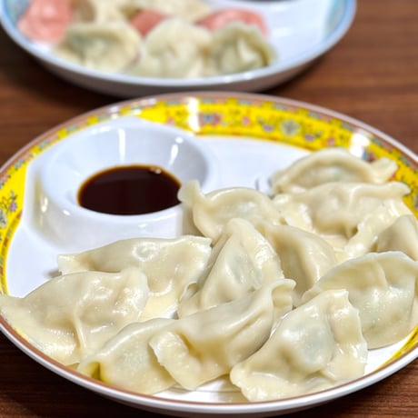 水餃子専用皿