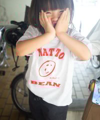 NATTO×ビーンくん Tシャツ（レッド） キッズ