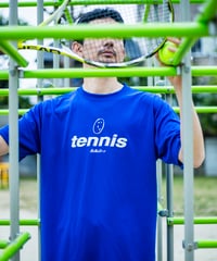 TENNIS Tシャツ（ブルー）