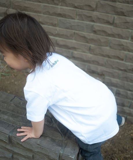 ネバネバビーン×藤原食品　京納豆Tシャツ（ブラック）  キッズ