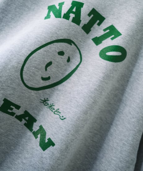 NATTO×ビーンくん スウェット-GREEN-