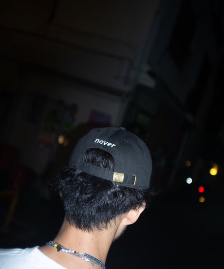 【豆 never キャップ】