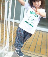 NATTO×ビーンくん Tシャツ（グリーン） キッズ