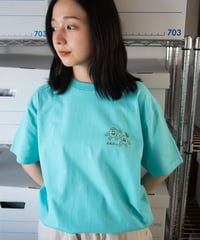 【ネバネバビーン×SAKIPON】ビーンブラザーズTシャツ（水色）