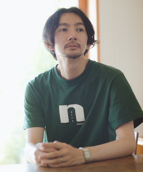 「n」atto 　Tシャツ（グリーン）