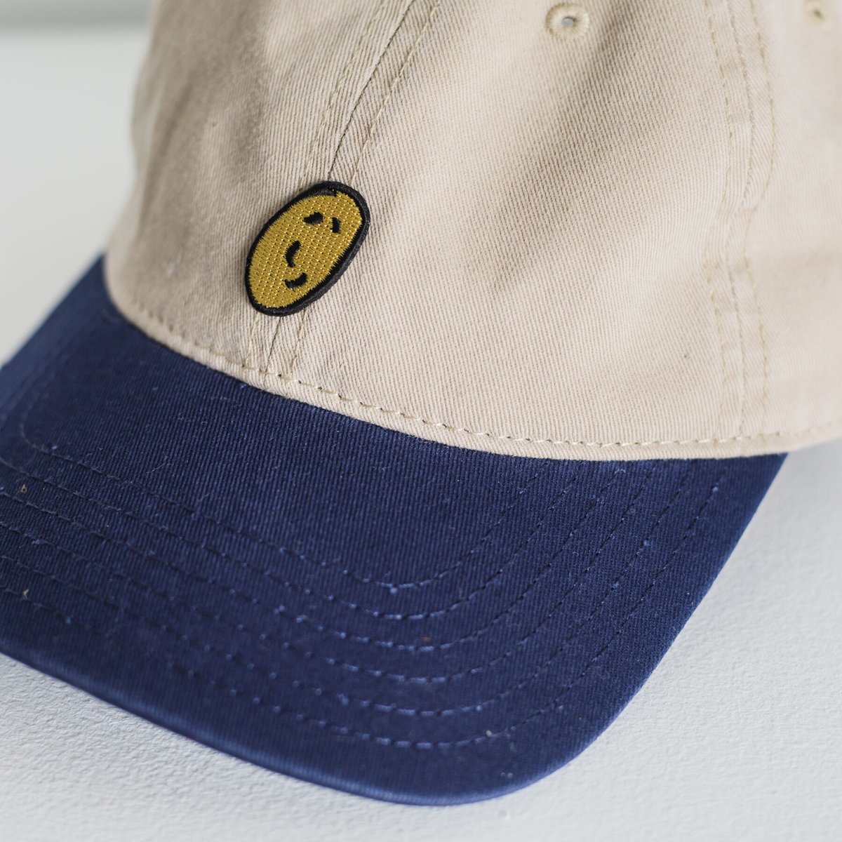 HIIT キャップ　2個セット　ベージュ　ネイビー ネバネバビーン まめキャップ （ベージュ×ネイビー） | ネバネバビーン