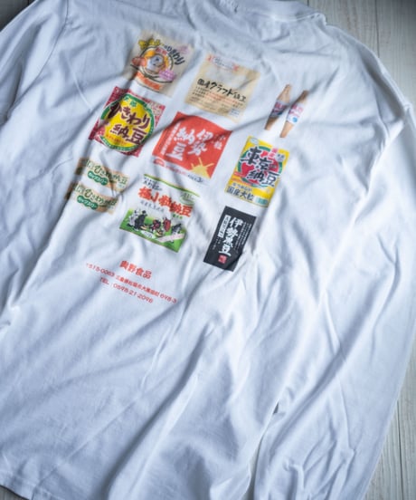 ネバネバビーン×奥野食品 企業ロンT