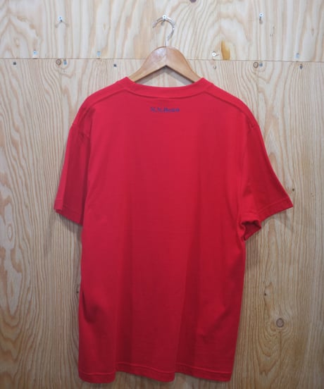 ネバネバビーン×藤原食品　京納豆Tシャツ（レッド）