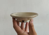 粉引　小皿　立花嶺