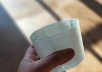 十角ボウル(白のうつわ)　小宮崇