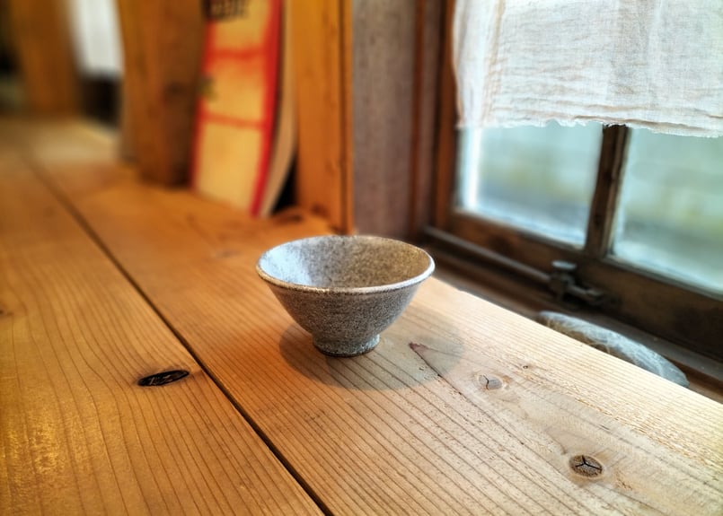 【中古品】なまこ釉茶碗 なまこ釉の茶碗 後藤竜太 | onri