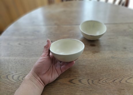 粉引碗　高橋由美子