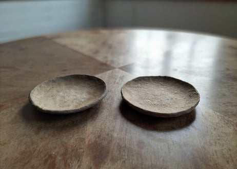 石型押　小皿　フウカ　キトツチ︰丸山史子