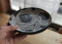 練りこみの器(丸)　磁器　竹村良訓