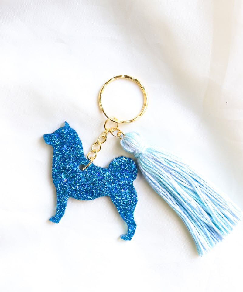 オーダー】柴犬 キーホルダー | Thyme_G