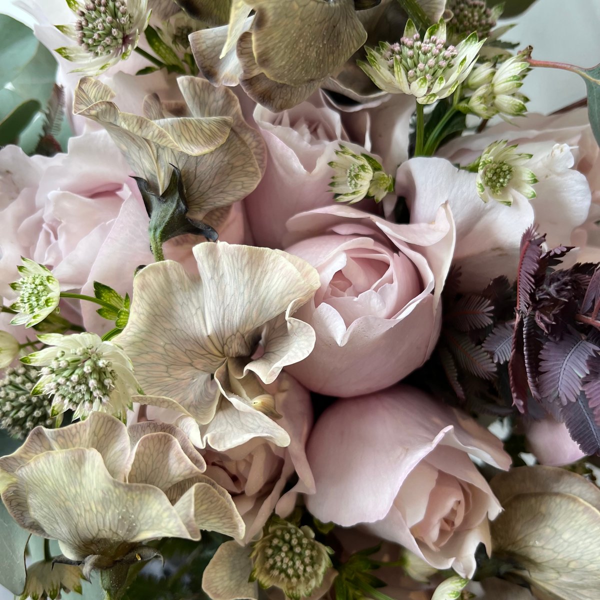 Shabby chic bouquet | RESUMI