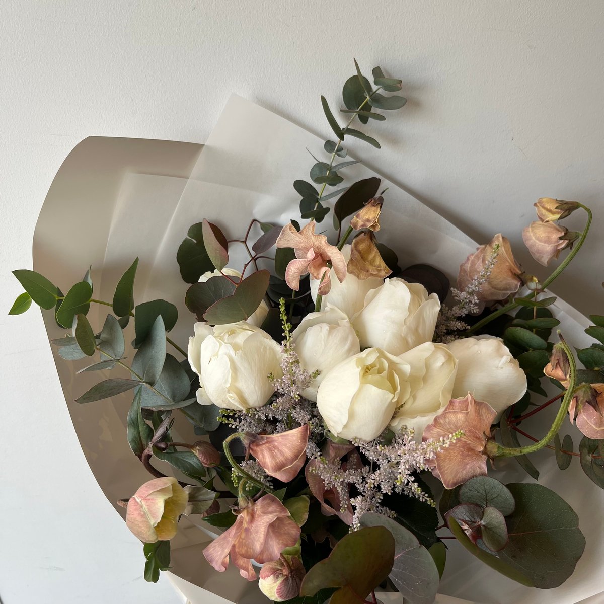 Shabby chic bouquet | RESUMI