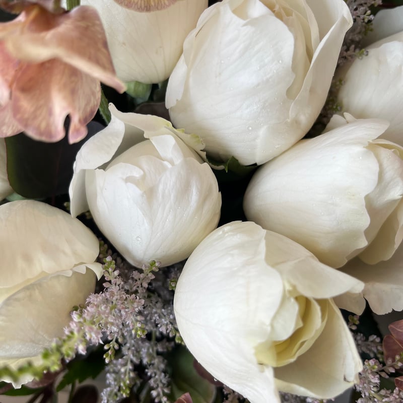 Shabby chic bouquet | RESUMI