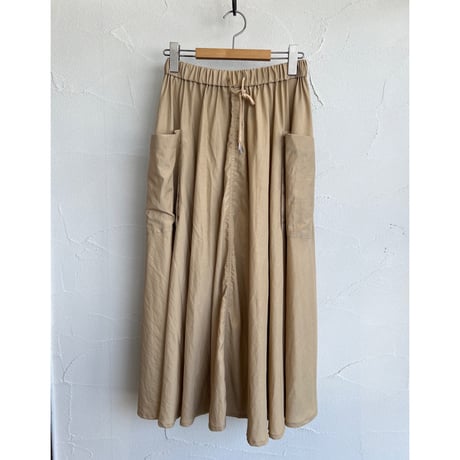 GATHER FLARE SKIRT【MANON】
