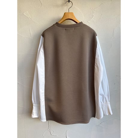 リブ×シャツドッキングPO【EMUE】
