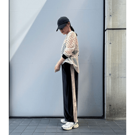 Velor Line Skirt【Hello Iam MARC】