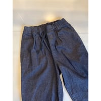 8oz DENIME EASY TAPERD PANTS【vent blanc】