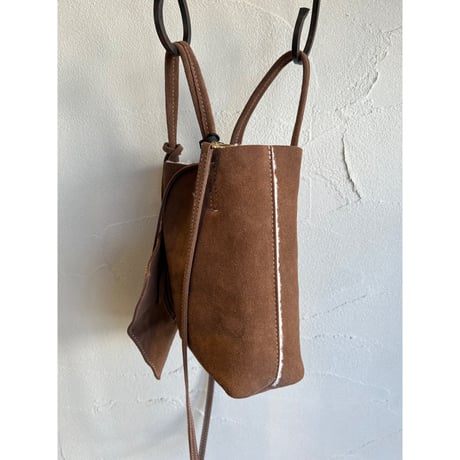 SHOPPER MINI［MOUTON SUEDE］【MARLON FIRENZE】