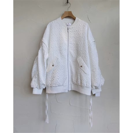GATHER SLEEVE BLOUSON【MIDVEIN】