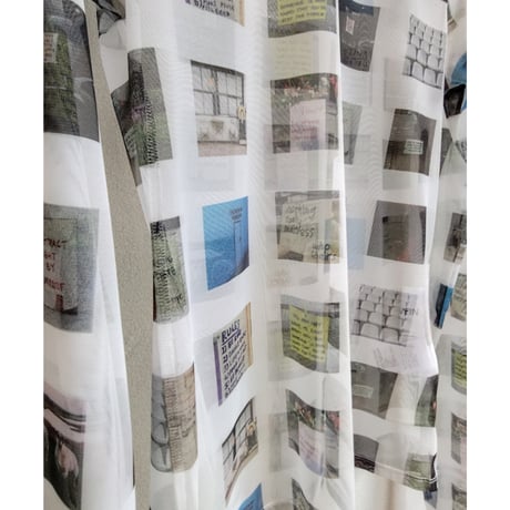 print tulle inner【MIDEVEIN】