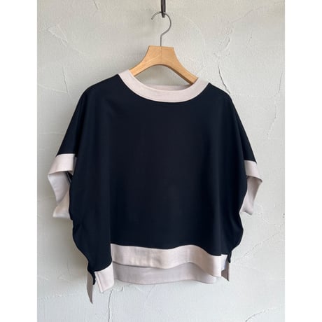 コンプレッションジャージーバイカラーT【QTUME】