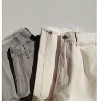 7.5onz DENIM フリンジカーブパンツ