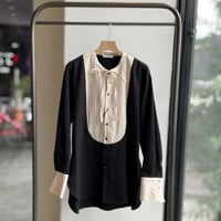 PINTUCK RIBON BLOUSE