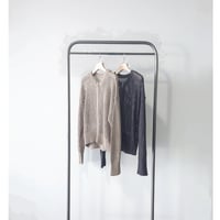 メッシュニットカーデ