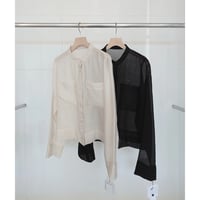 シアーポケットシャツ