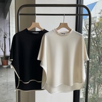 パイピングTブラウス
