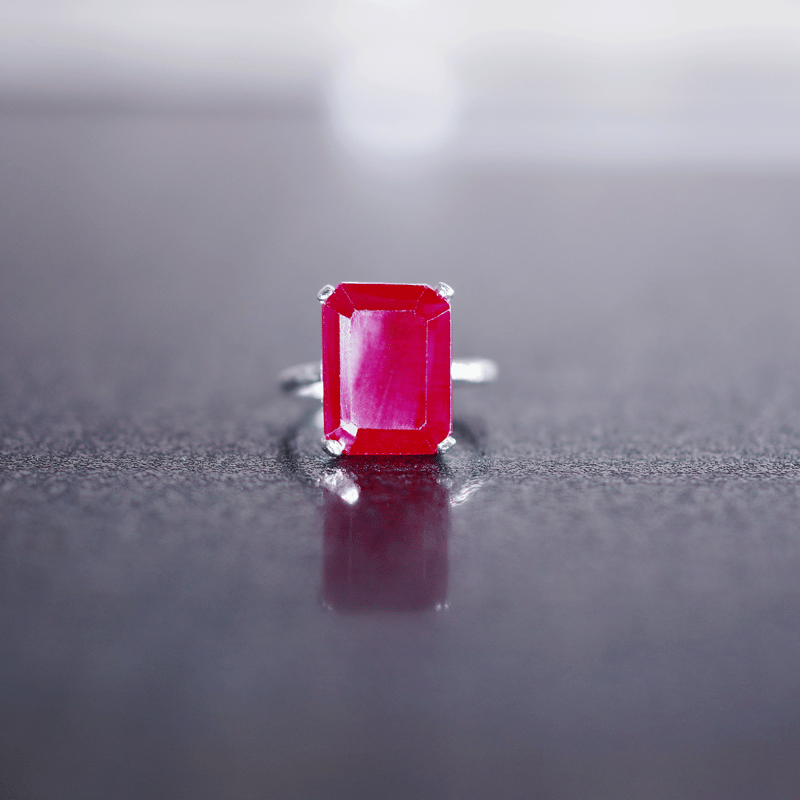 最新作『真っ赤なルビー』の世界でひとつの天然石リングsv925 最新作『ルビー』の世界でひとつの天然石リングsv925＋brass 指輪