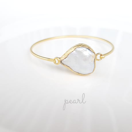 『大きめPearl』のオトナブレスレット