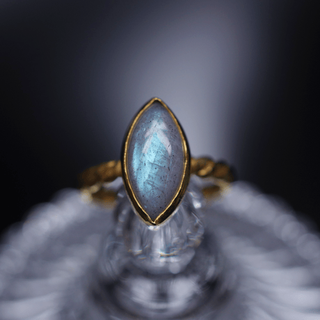 ラブラドライト K18リング ラブラドライトリング | STORES