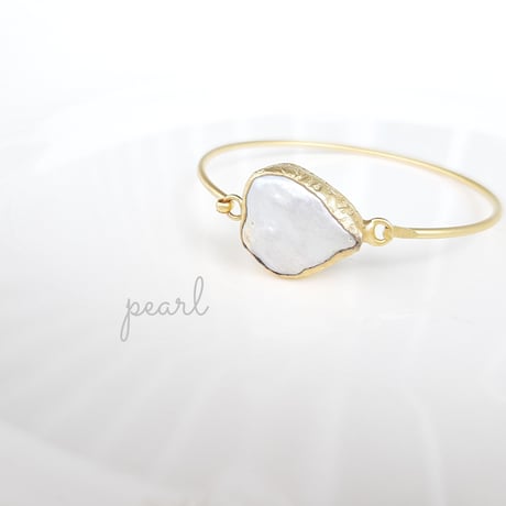 『大きめPearl』のオトナブレスレット