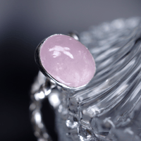 New ☆ 新作 ☆『Morganite』☆世界でひとつの天然石リングsilver925