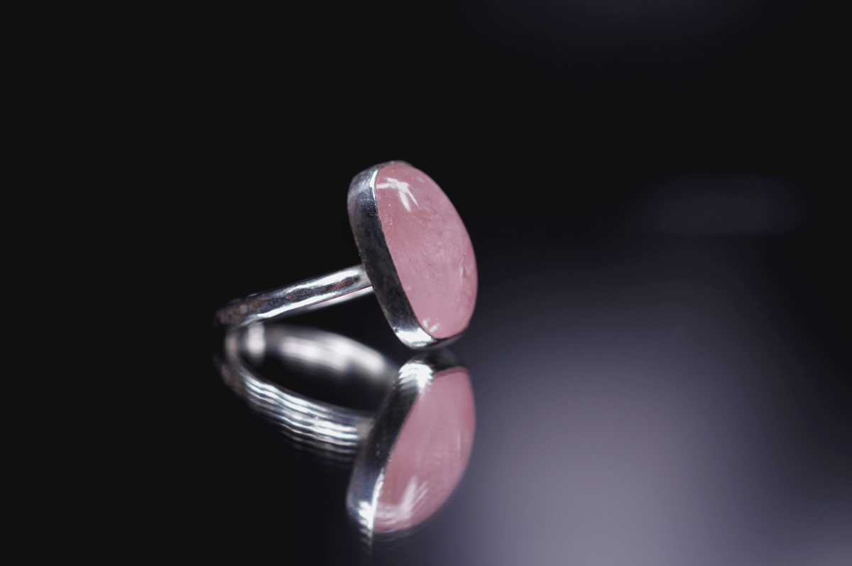 New ☆ 新作 ☆『Morganite』☆世界でひとつの天然石リングsilver925 |