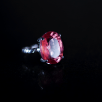 ☆ 新作 ☆『Morganite』☆の世界でひとつの天然石リングsilver925