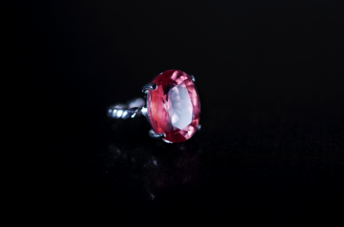 ☆ 新作 ☆『Morganite』☆の世界でひとつの天然石リングsilver925