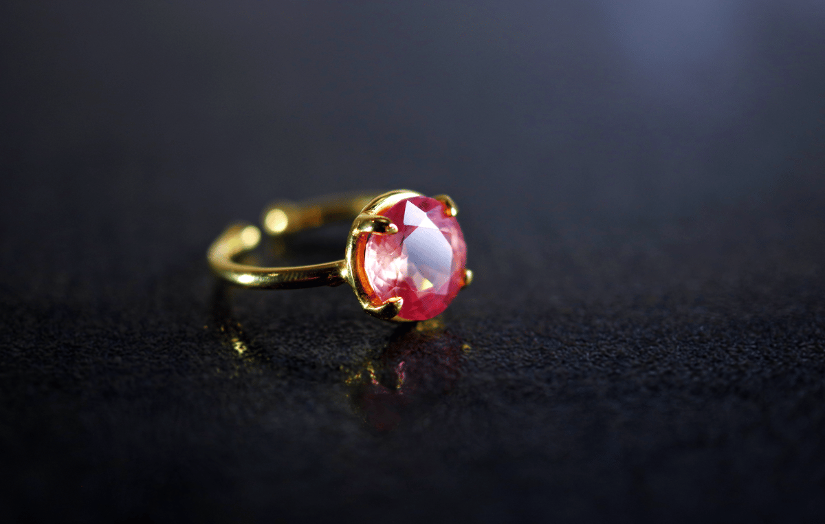 New ☆新作 ☆『Morganite』☆天然石リングsv925 + 18kgp NEW『Morganite』世界でひとつ天然石リングsv925＋18kgp | Beobijo