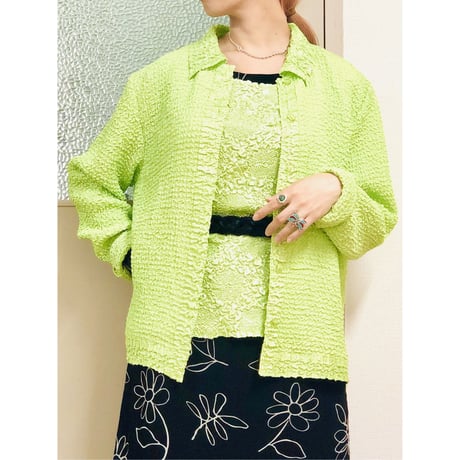 Green crinkle crush 2PC【00672】
