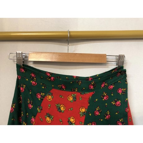70s Escargot maxi skirt【01030】